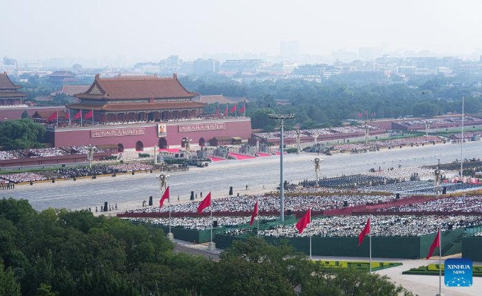 习近平:在纪念中国人民抗日战争暨世界反法西斯战争胜利80周年大会上的讲话
