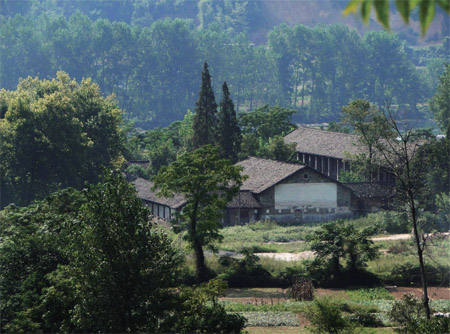 塘田戰時講學院全景