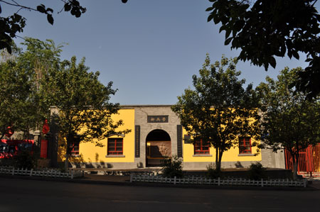 中國工農紅軍西路軍總支隊紀念館外景