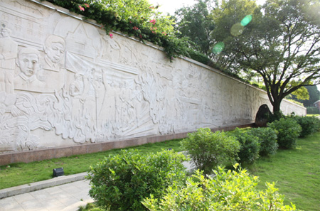 烈士陵園浮雕長廊