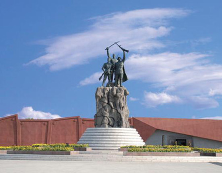 世界反法西斯戰爭海拉爾紀念園雕塑