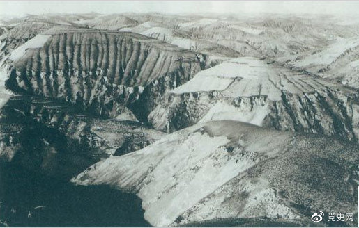 1947年4月14日，西北野戰兵團取得了羊馬河戰役的勝利。圖為羊馬河戰役戰場。