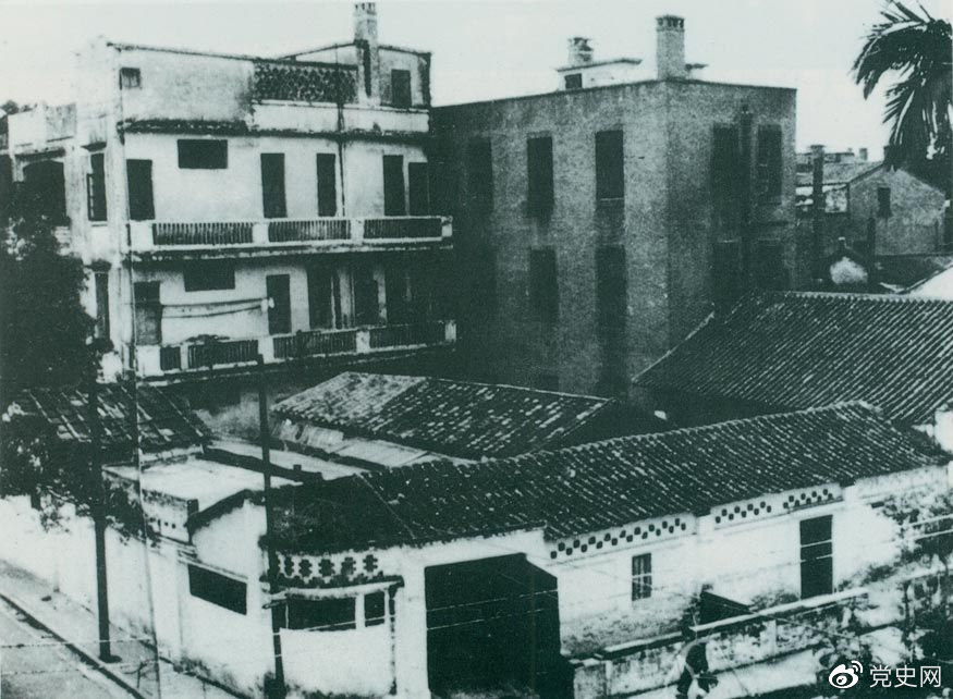 1923年6月12日至20日，中國共產黨在廣州東山恤孤院路后街31號（今恤孤院路3號）召開第三次全國代表大會，圖為大會舊址。