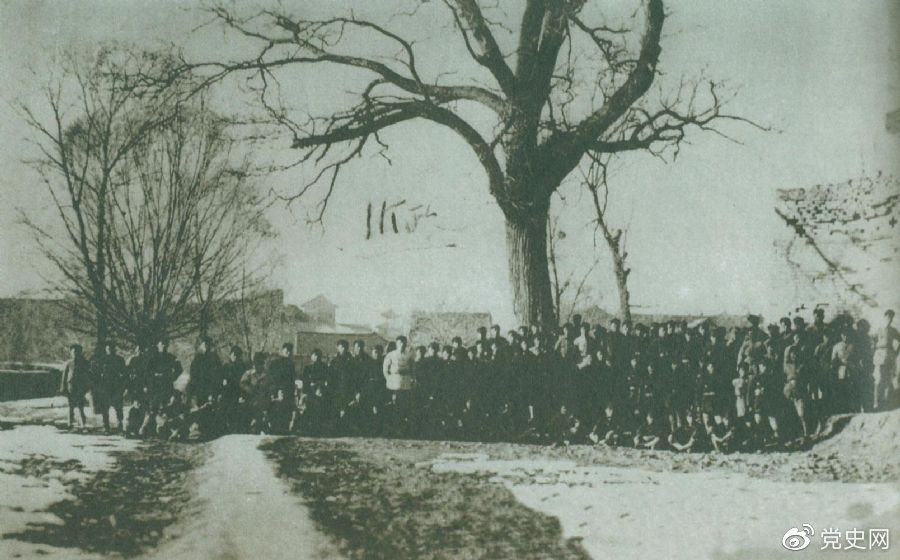 1935年8月6日，中央紅軍改稱為紅一方面軍。圖為紅一方面軍一部。