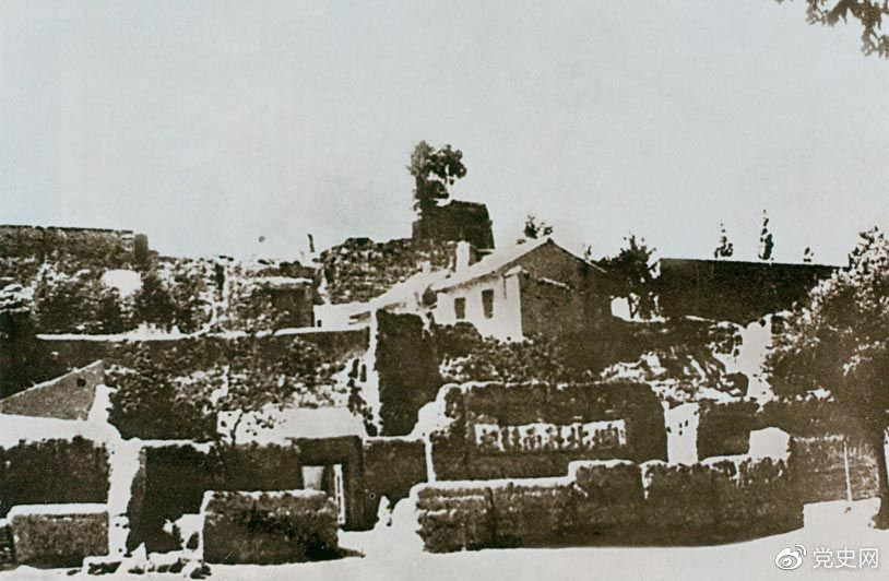 1936年10月22日，紅一、紅二方面軍在甘肅隆德將台堡（今屬寧夏西吉）會師。圖為將台堡。