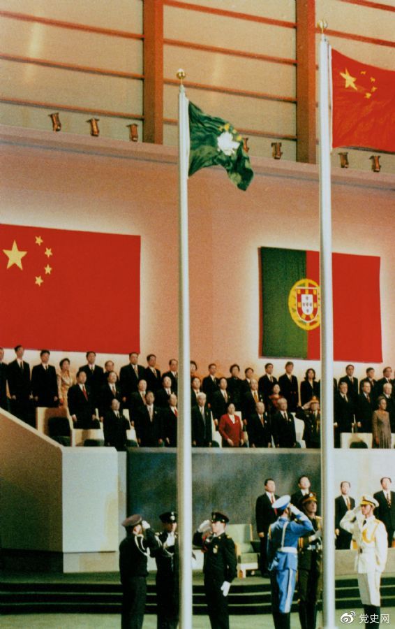 1999年12月20日，中國政府恢復行使對澳門的主權。